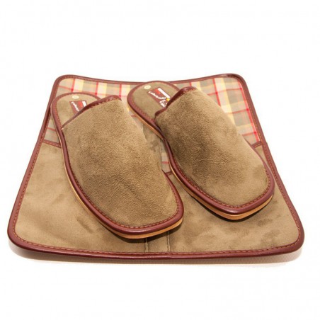 Zapatilla de viaje Verde