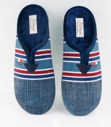 House slippers V278 Jeans Marino