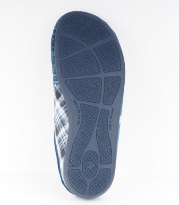 Zapatilla de casa V277 Bandera inglesa marino