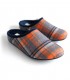 Zapatilla Casa J Ortega V238 Marino Gris Naranja